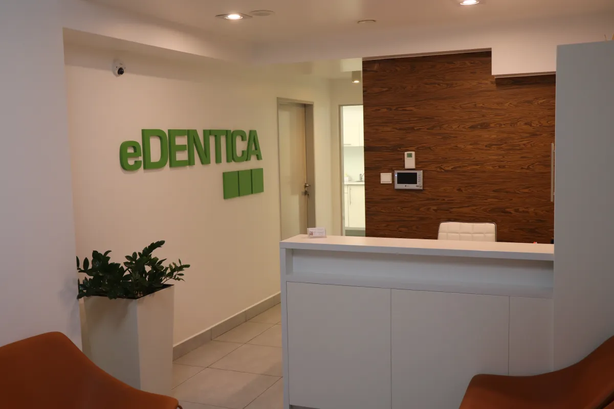Recepcja kliniki eDentica